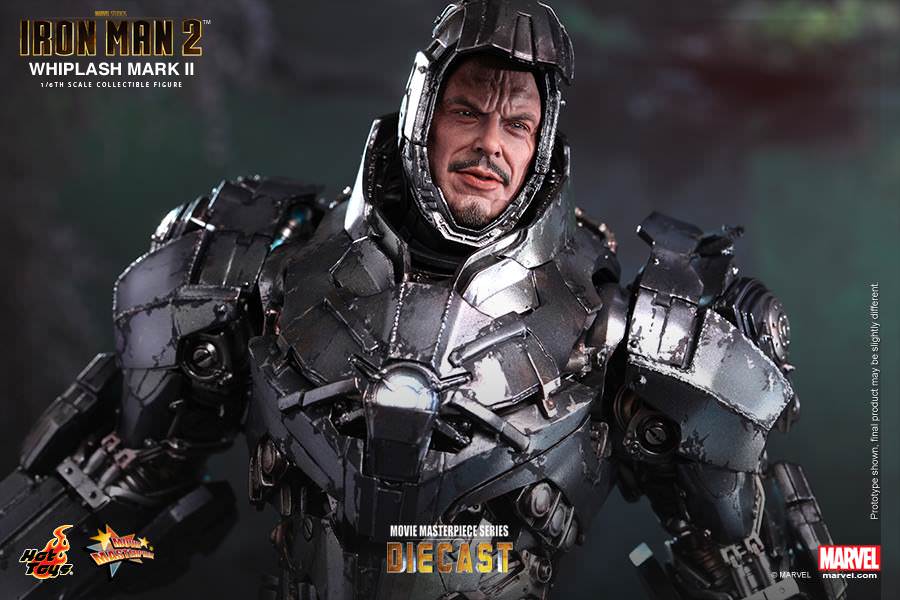 Whiplash Mark II 1/6 - Iron Man 2 Hot Toys