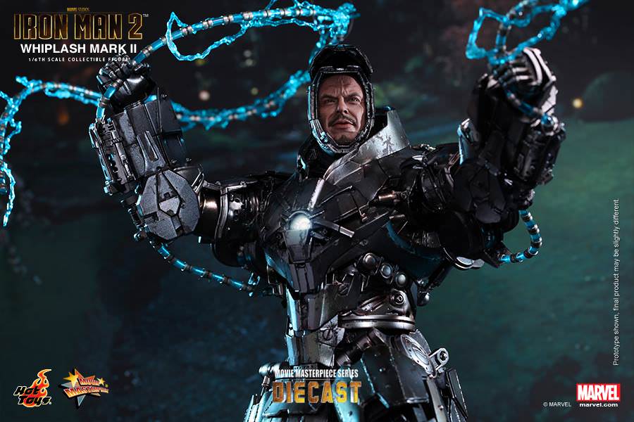 Whiplash Mark II 1/6 - Iron Man 2 Hot Toys