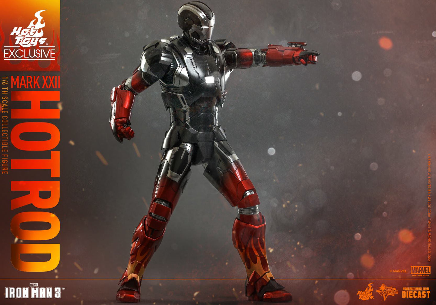 Iron Man Mark XXII Hot Rod Exclusive 1/6 - Iron Man 3 Hot Toys