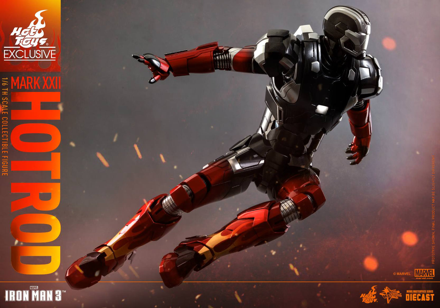 Iron Man Mark XXII Hot Rod Exclusive 1/6 - Iron Man 3 Hot Toys
