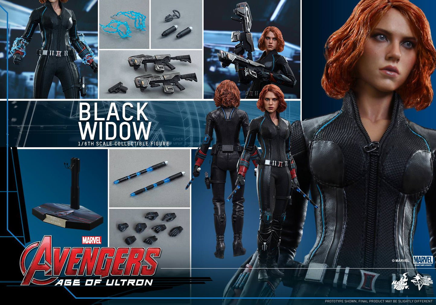 Black Widow 1/6 - Avengers: Age of Ultron Hot Toys