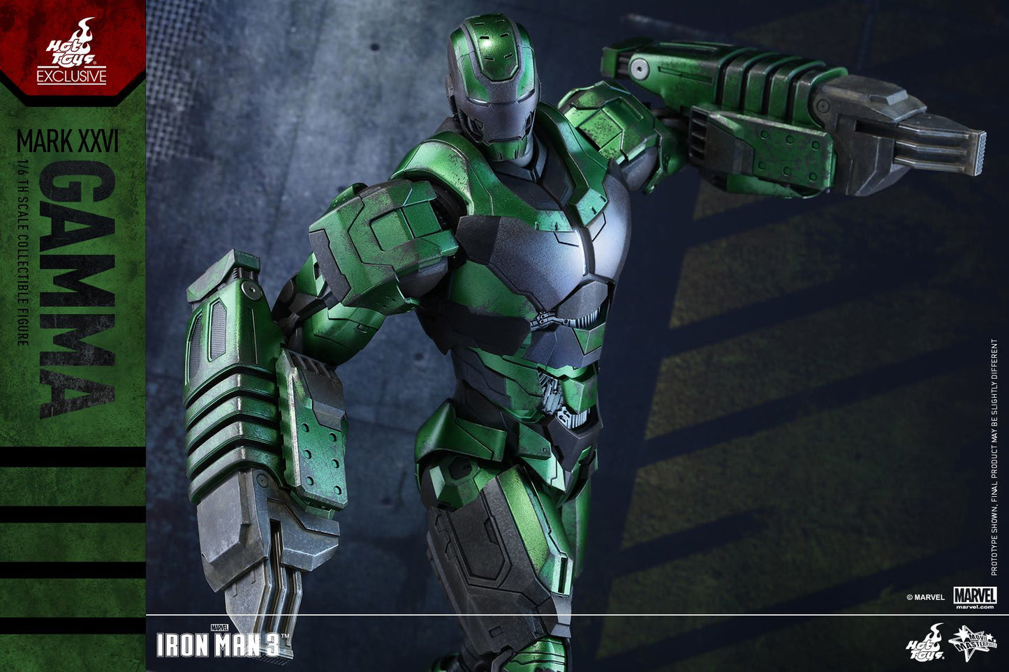 Iron Man Mark XXVI Gamma Exclusive 1/6 - Iron Man 3 Hot Toys