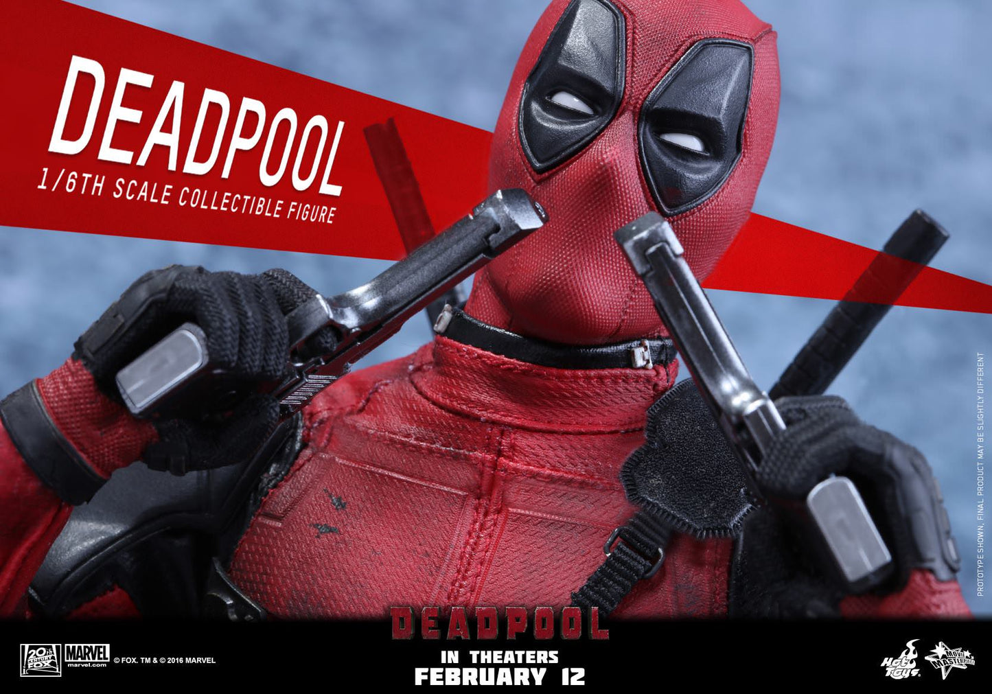 Deadpool 1/6 - Deadpool Hot Toys