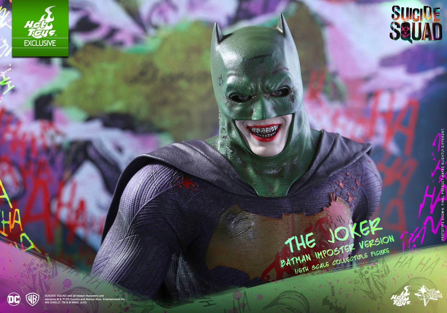 The Joker Batman Imposter Version Exclusive 1/6 - Suicide Squad Hot Toys
