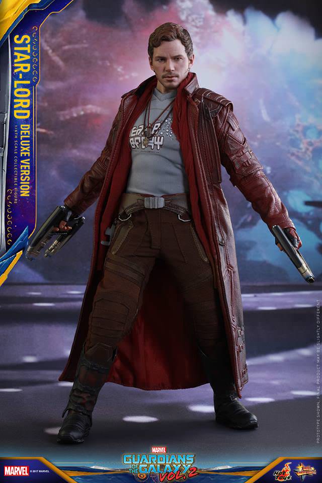 Star-Lord Deluxe 1/6 - Guardians of the Galaxy Vol. 2 Hot Toys