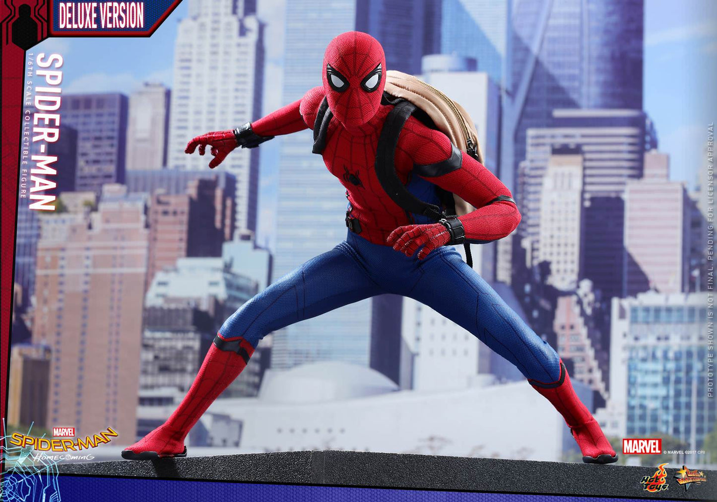 Spider-Man Deluxe 1/6 - Spider-Man: Homecoming Hot Toys
