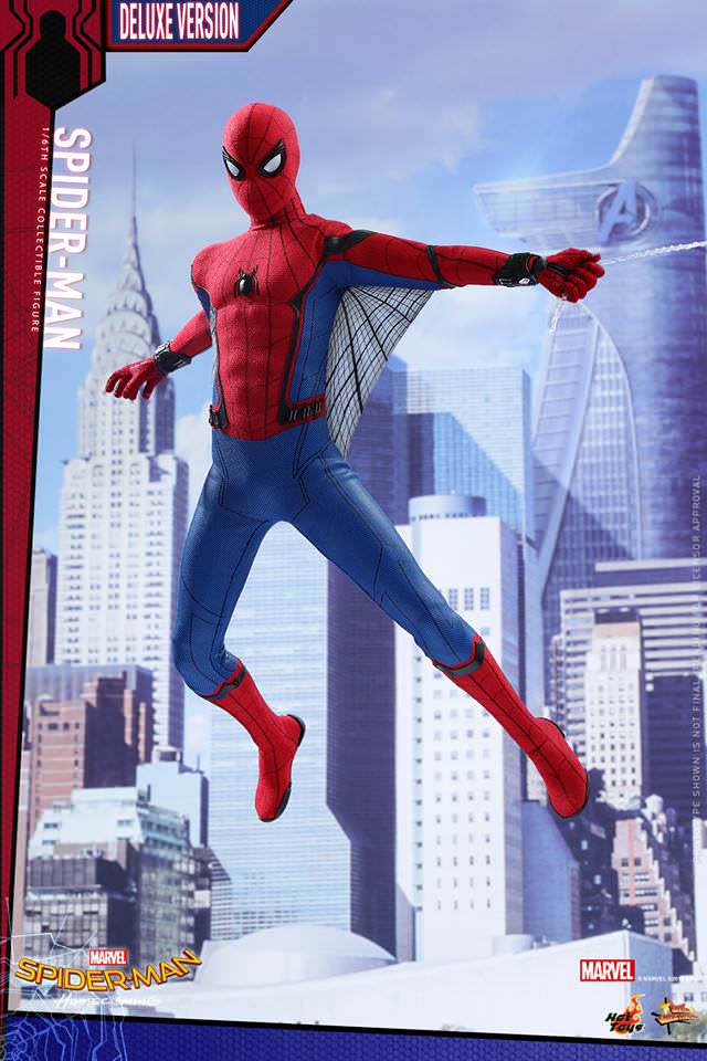 Spider-Man Deluxe 1/6 - Spider-Man: Homecoming Hot Toys