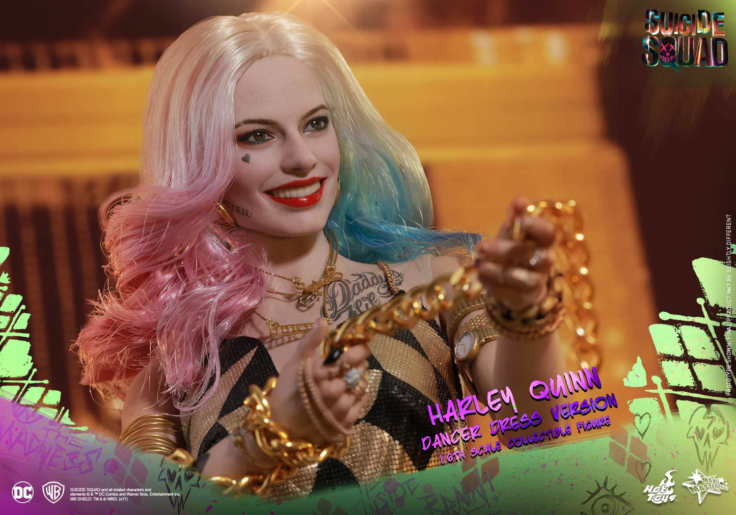 Harley Quinn Dancer Dress 1/6 - Suicide Squad Hot Toys