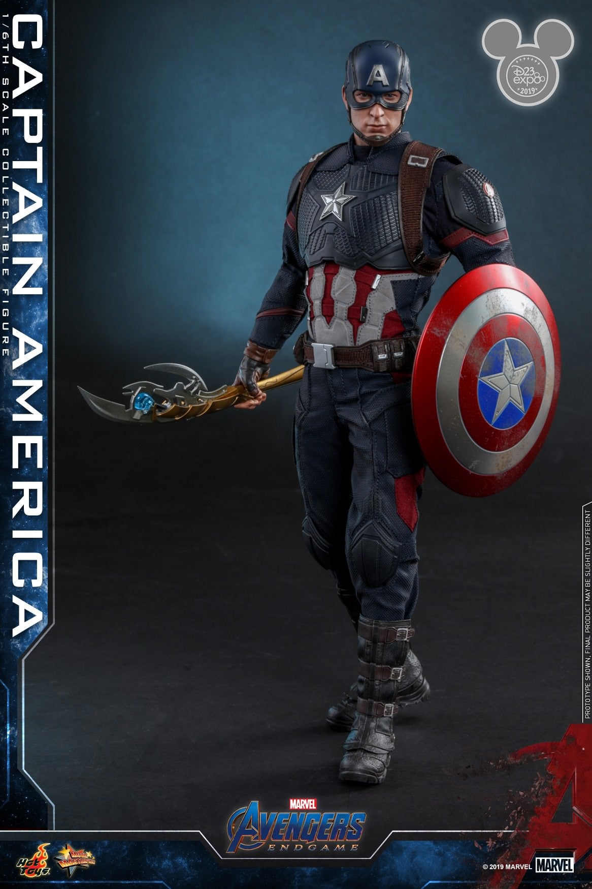 Captain America Disney Expo 2019 S.E 1/6 - Avengers: Endgame Hot Toys