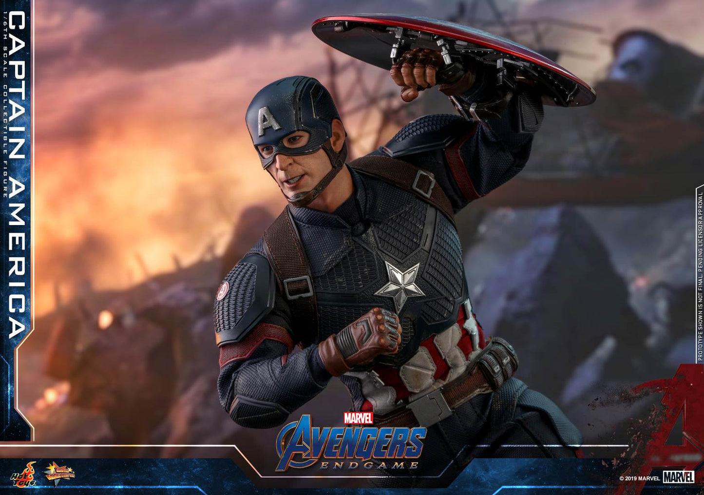 Captain America 1/6 - Avengers: Endgame Hot Toys
