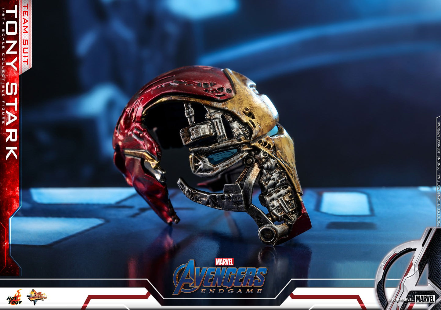 Tony Stark Team Suit 1/6 - Avengers Endgame Hot Toys