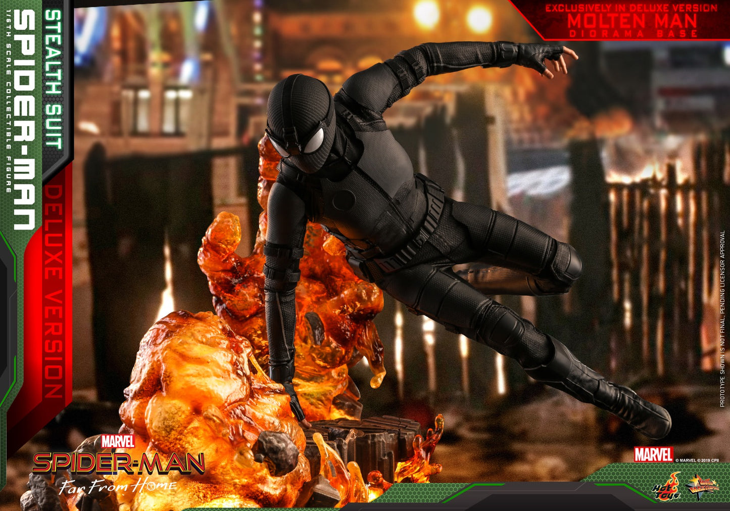 Spider-Man Stealth Suit Deluxe 1/6 - Spider-Man: Far From Home Hot Toys