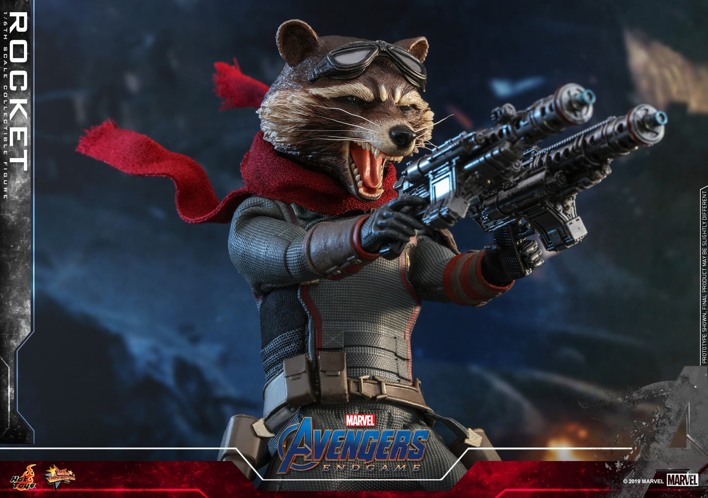 Rocket 1/6 - Avengers: Endgame Hot Toys