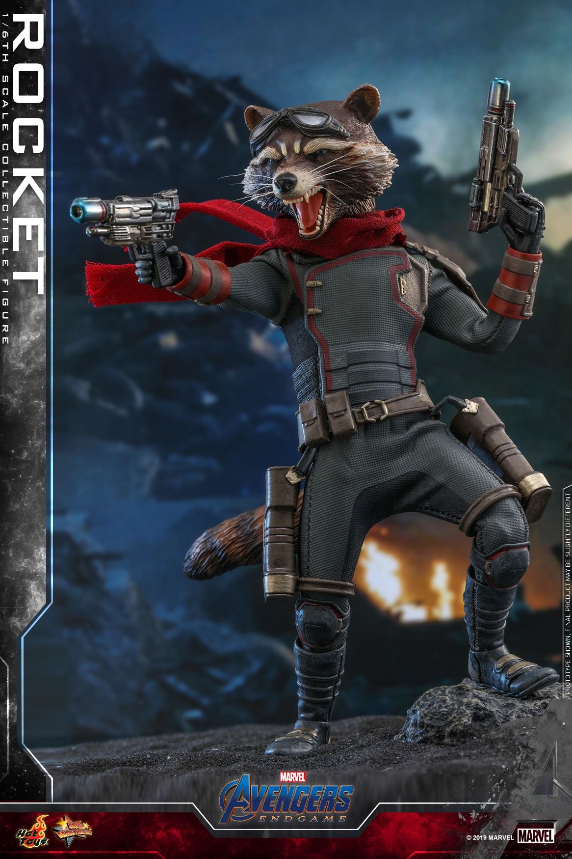 Rocket 1/6 - Avengers: Endgame Hot Toys