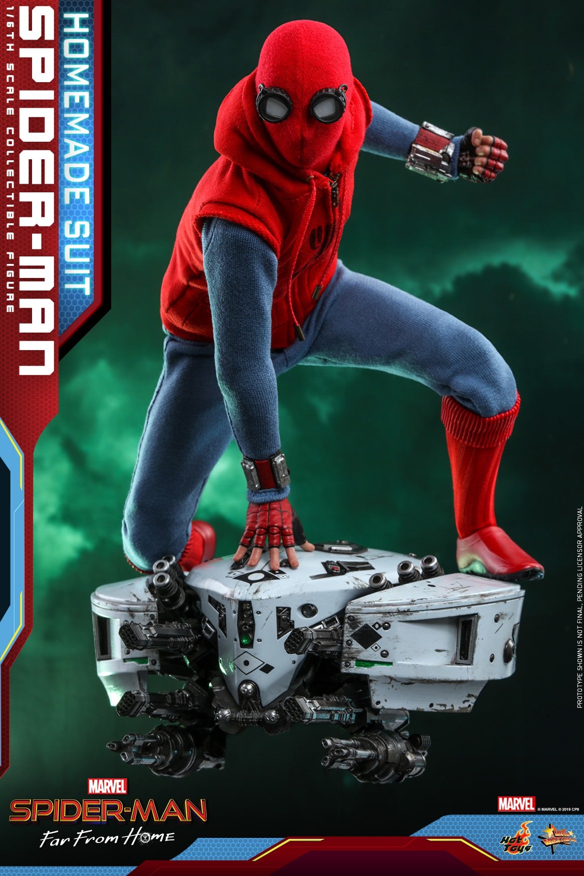 Spider-Man Homemade Suit 1/6 - Spider-Man: Far Frome Home Hot Toys