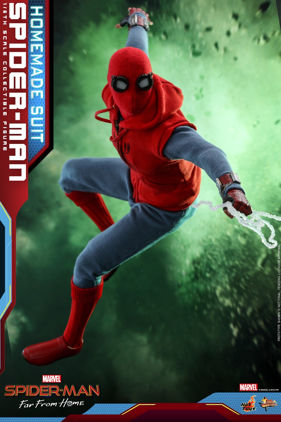 Spider-Man Homemade Suit 1/6 - Spider-Man: Far Frome Home Hot Toys