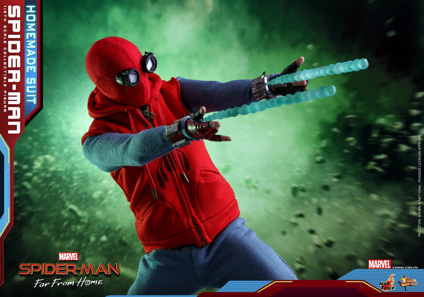 Spider-Man Homemade Suit 1/6 - Spider-Man: Far Frome Home Hot Toys