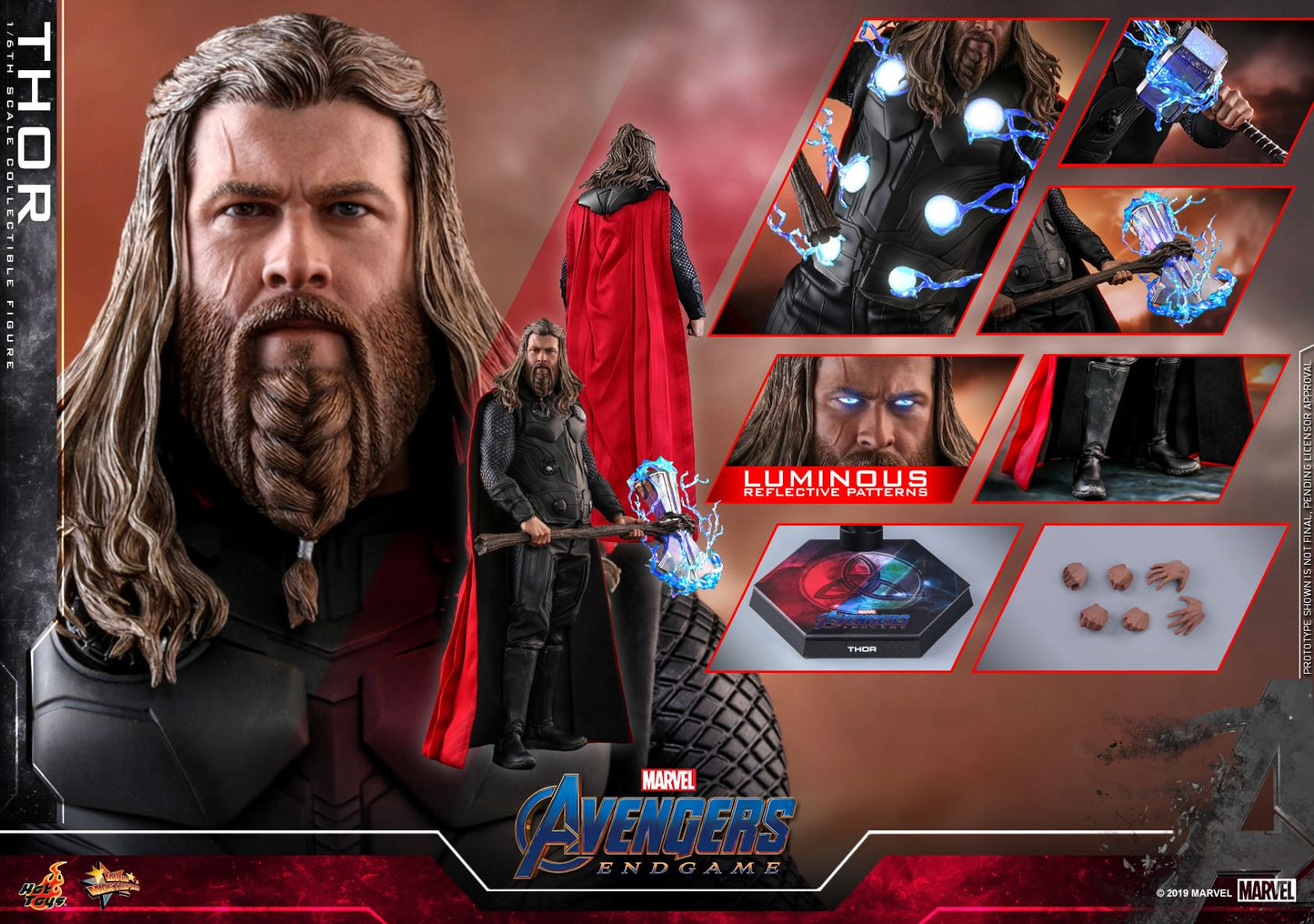Thor 1/6 - Avengers: Endgame Hot Toys