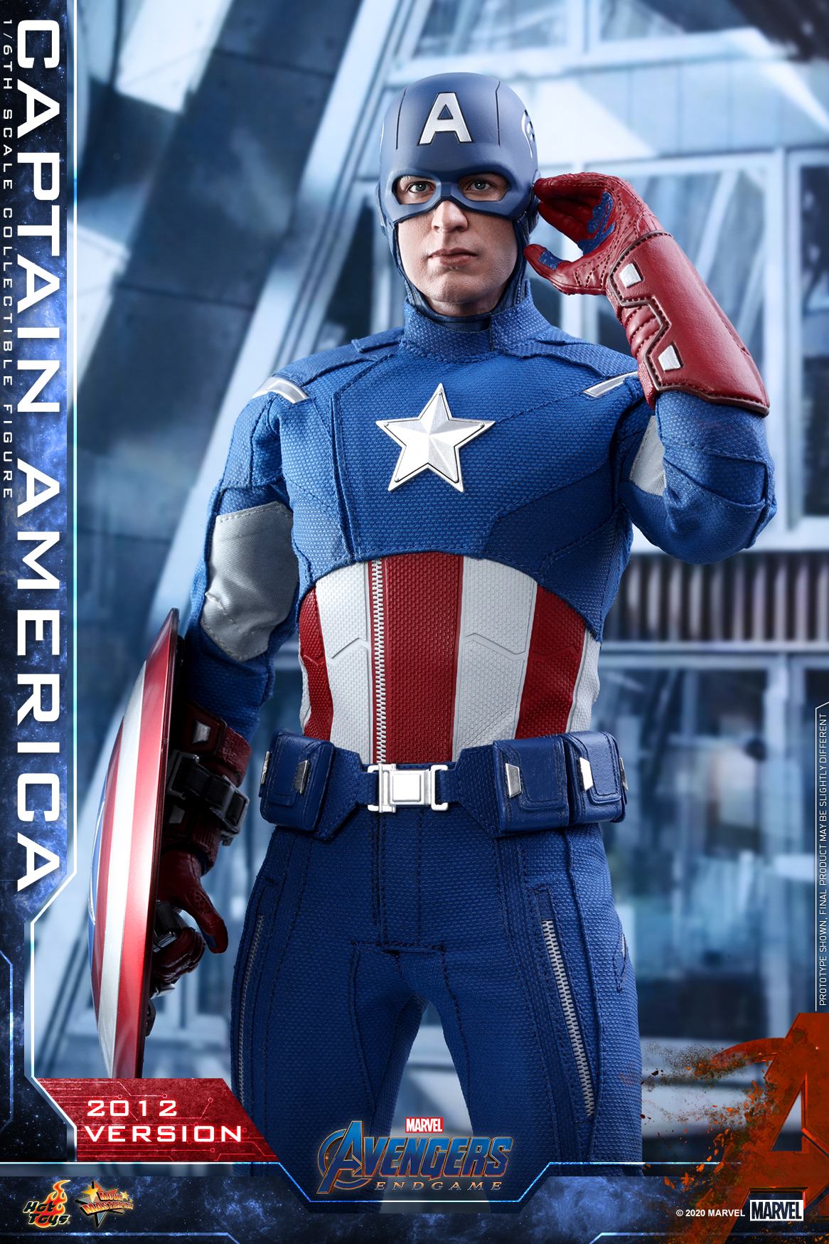 Captain America 2012 Version 1/6 - Avengers: Endgame Hot Toys