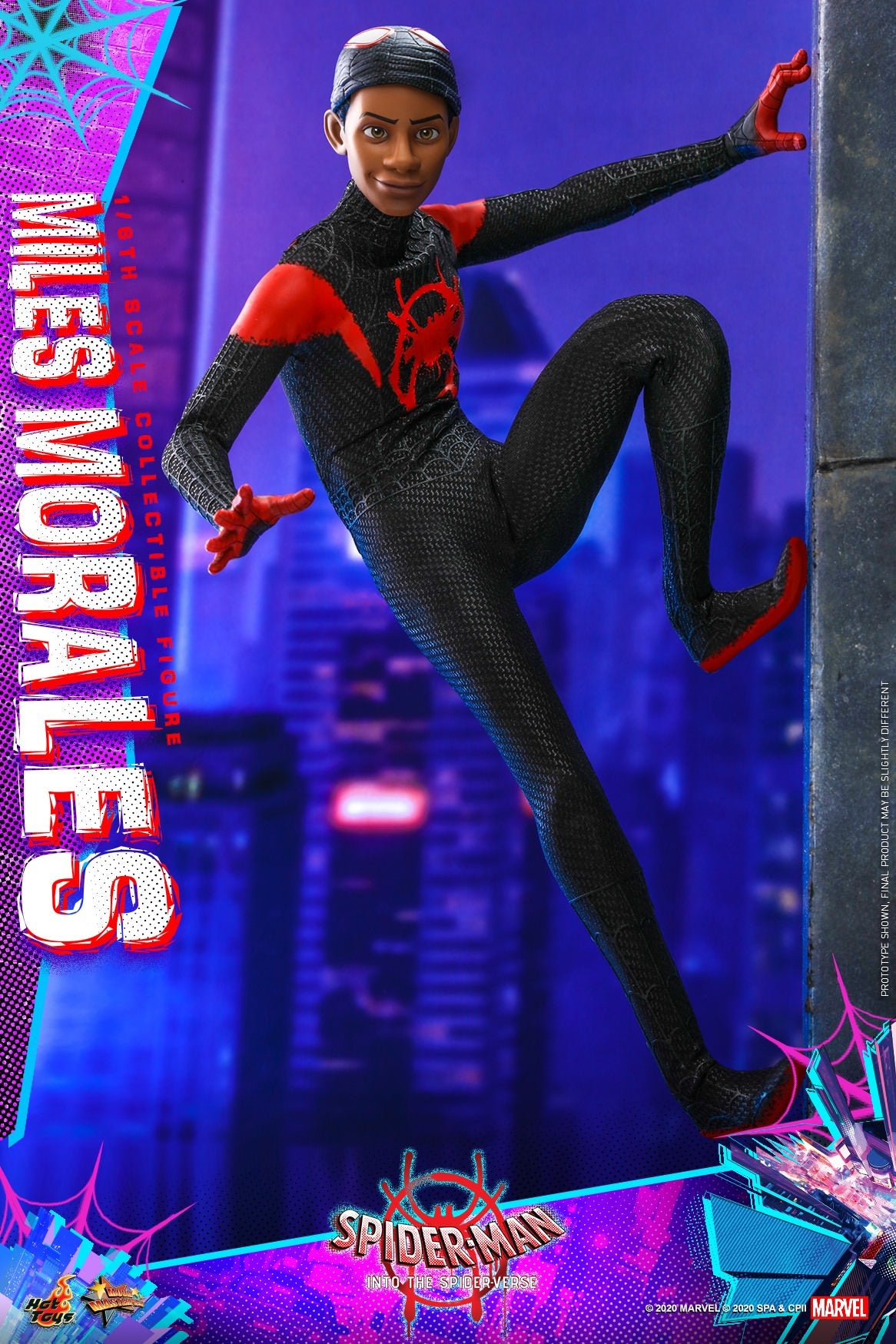 Miles Morales 1/6 - Spider-Man: Into the Spider-Verse Hot Toys