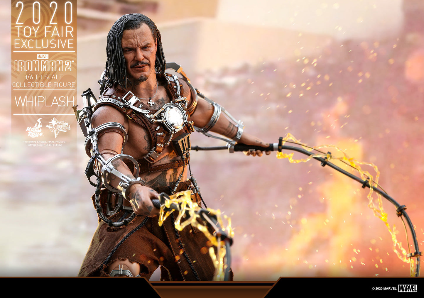 Whiplash 1/6 - Iron Man 2 Hot Toys