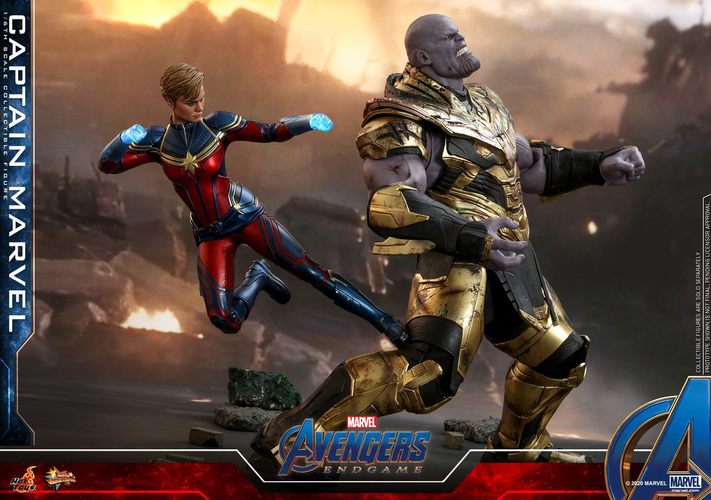 Captain Marvel 1/6 - Avengers: Endgame Hot Toys