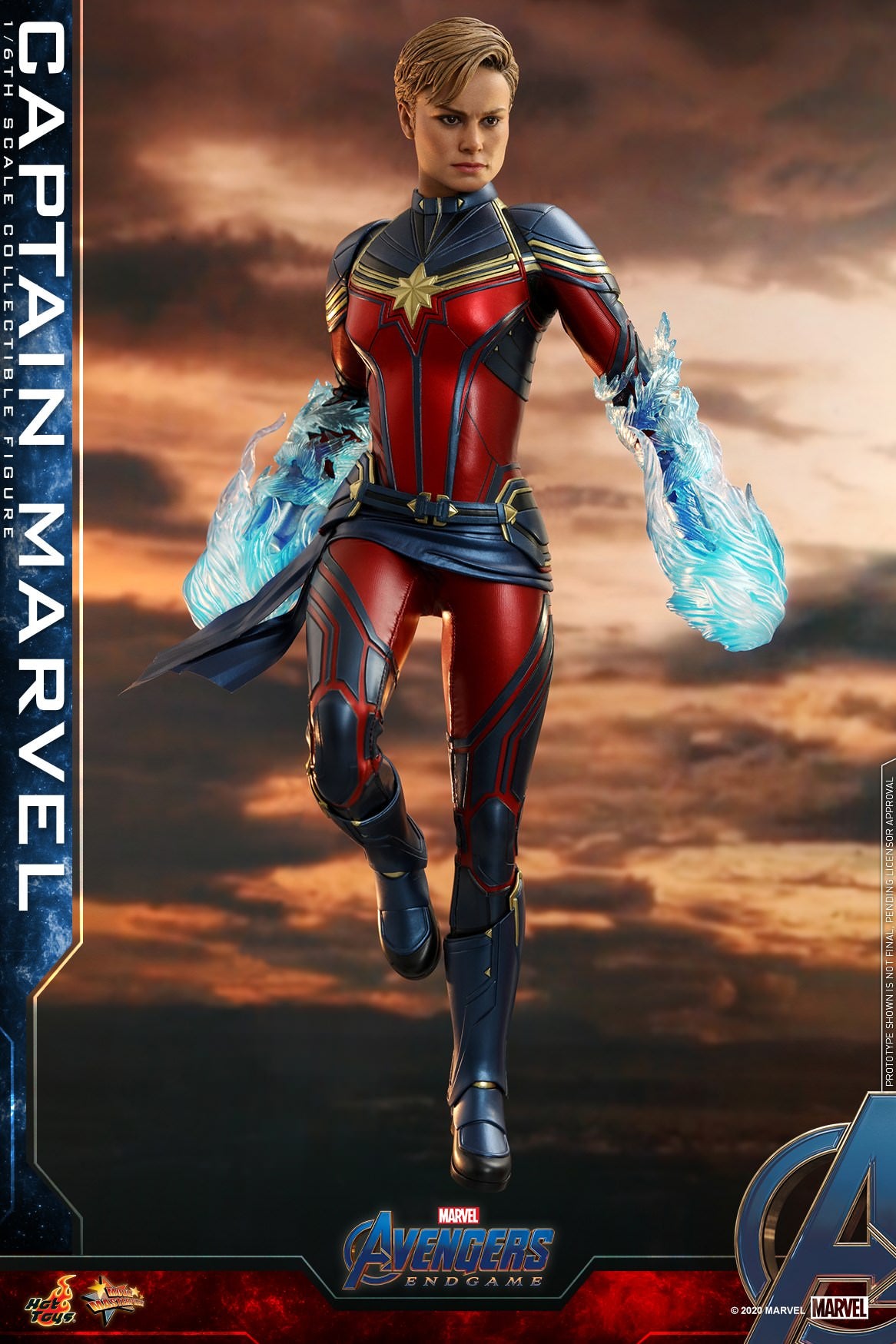Captain Marvel 1/6 - Avengers: Endgame Hot Toys