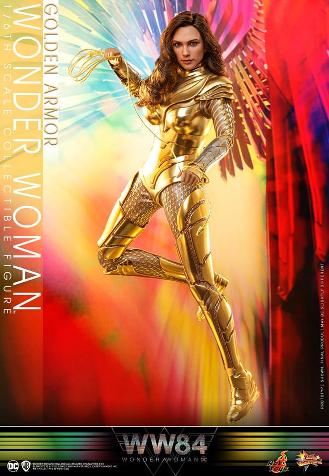 Wonder Woman Golden Armor 1/6 - Wonder Woman 1984 Hot Toys