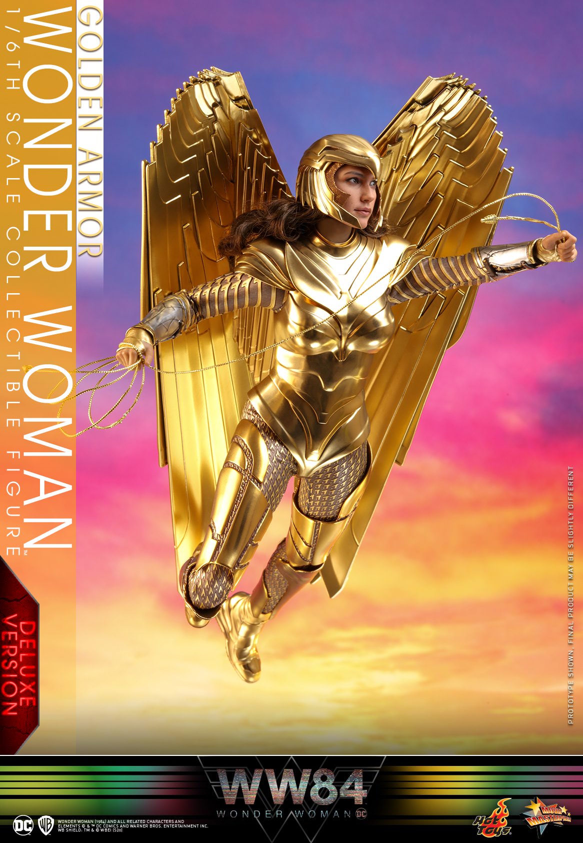 Wonder Woman Golden Armor Deluxe 1/6 - Wonder Woman 1984 Hot Toys