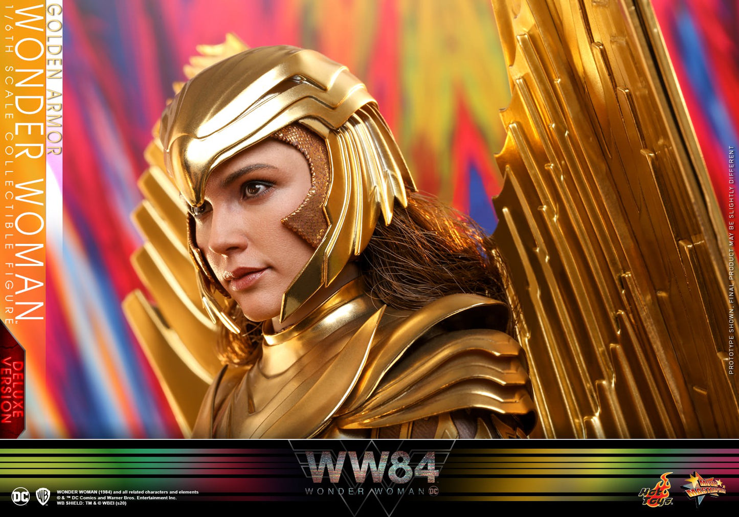 Wonder Woman Golden Armor Deluxe 1/6 - Wonder Woman 1984 Hot Toys