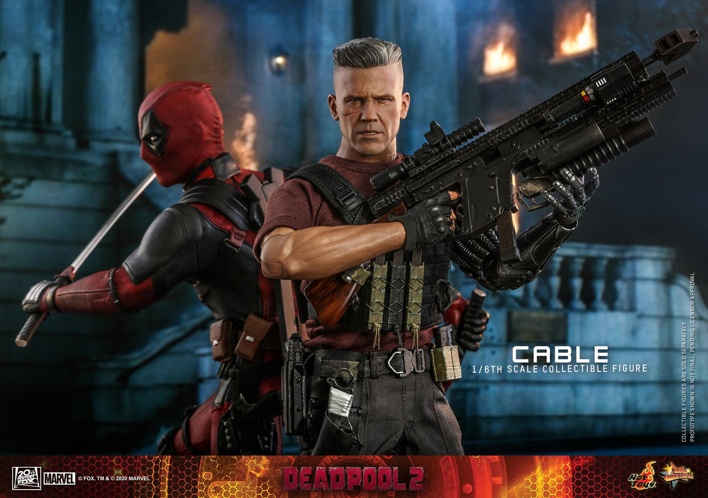 Cable 1/6 - Deadpool 2 Hot Toys
