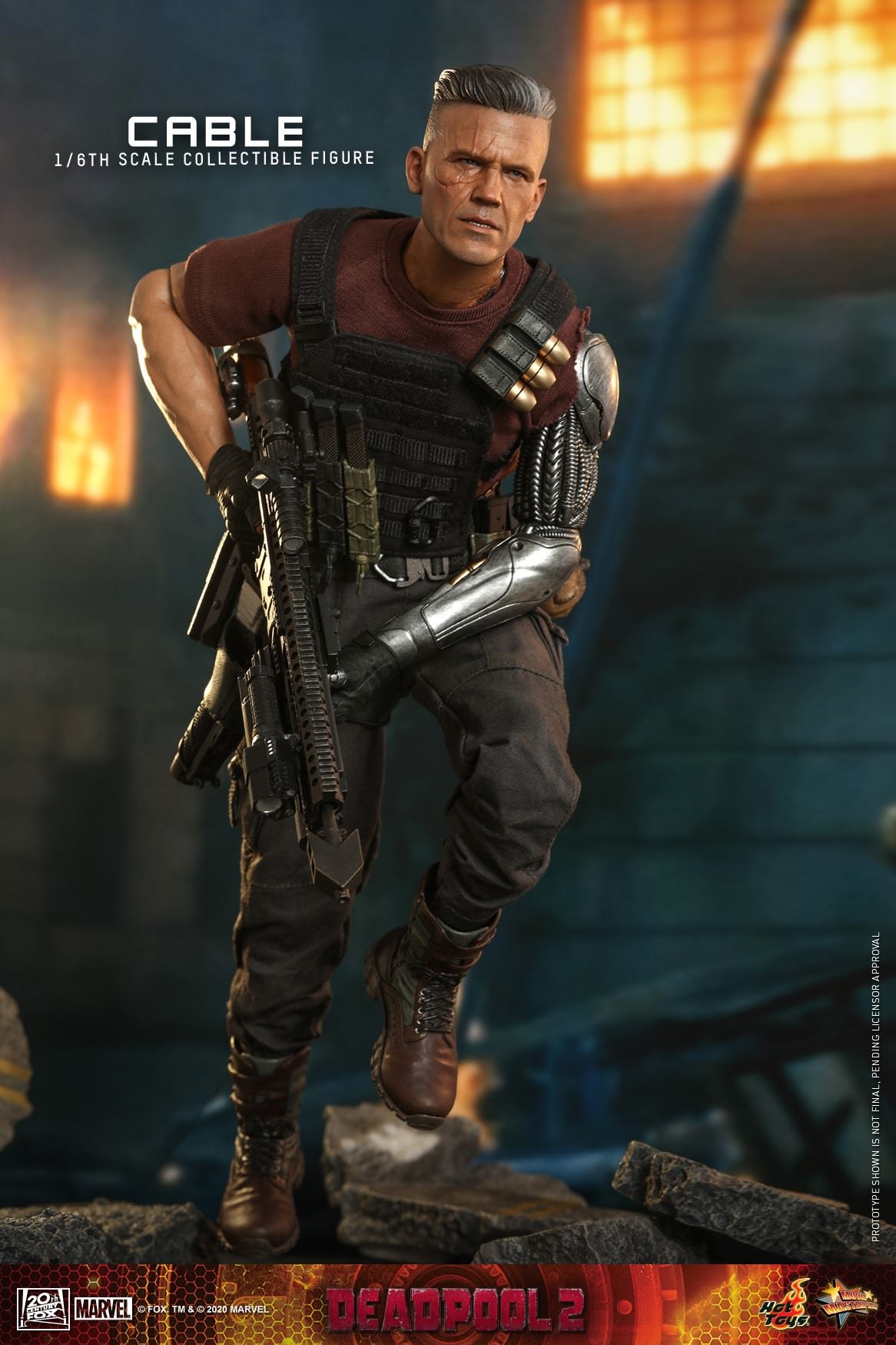 Cable 1/6 - Deadpool 2 Hot Toys