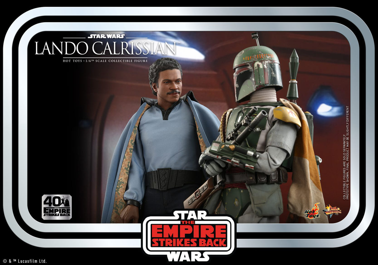 Lando Calrissian 40th Anniversary 1/6 - Star Wars: The Empire Strikes Back Hot Toys