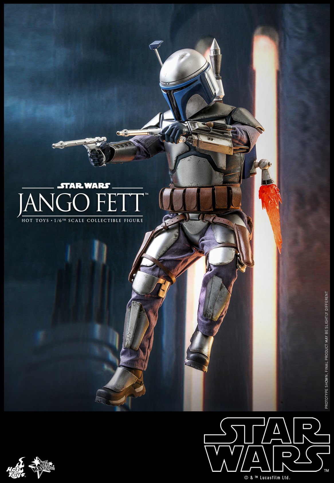 Jango Fett 1/6 - Star Wars: Attack of the Clones Hot Toys