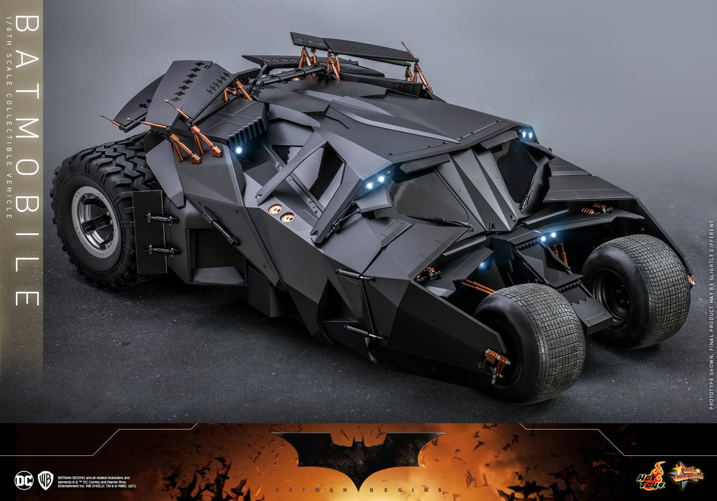 Batmobile 1/6 - Batman Begins Hot Toys