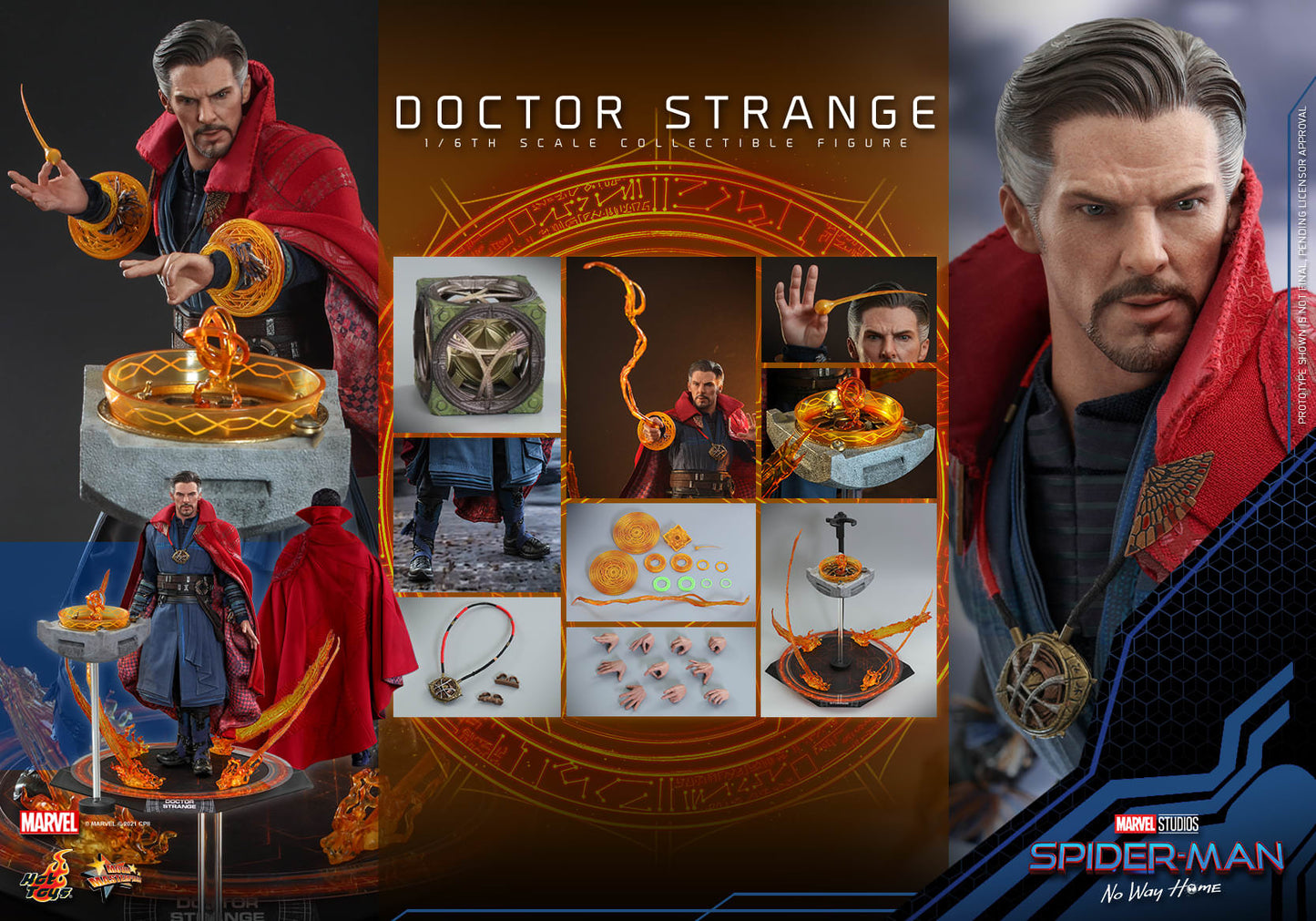 Doctor Strange 1/6 - Spider-Man: No Way Home Hot Toys
