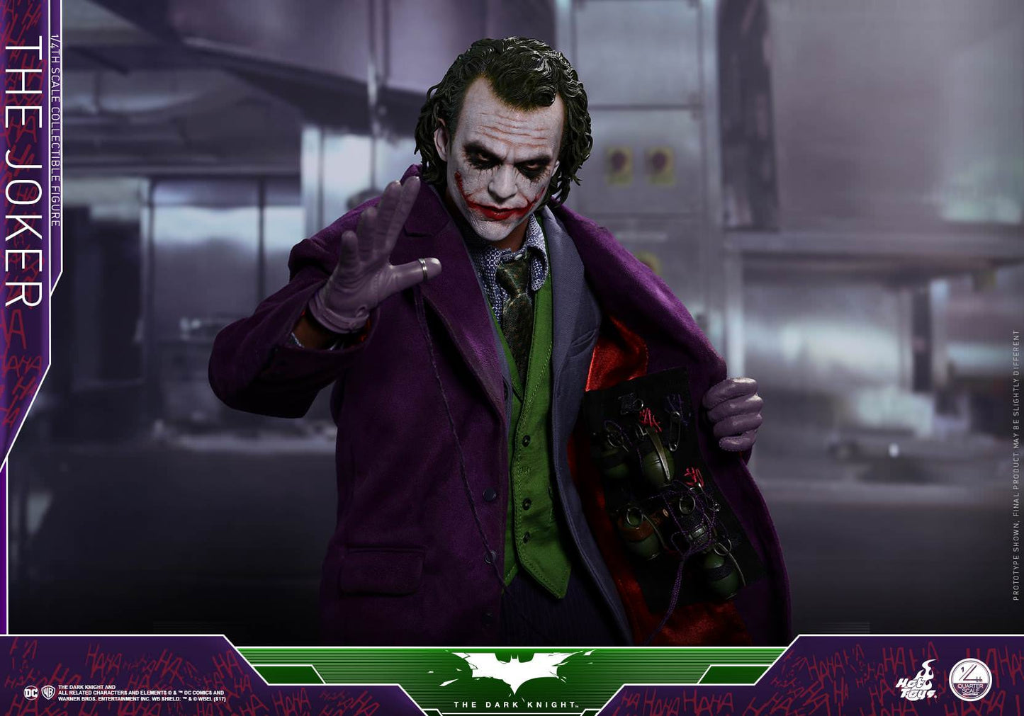The Joker 1/4 - The Dark Knight Hot Toys