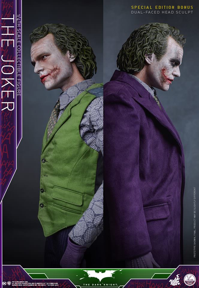 The Joker 1/4 - The Dark Knight Hot Toys