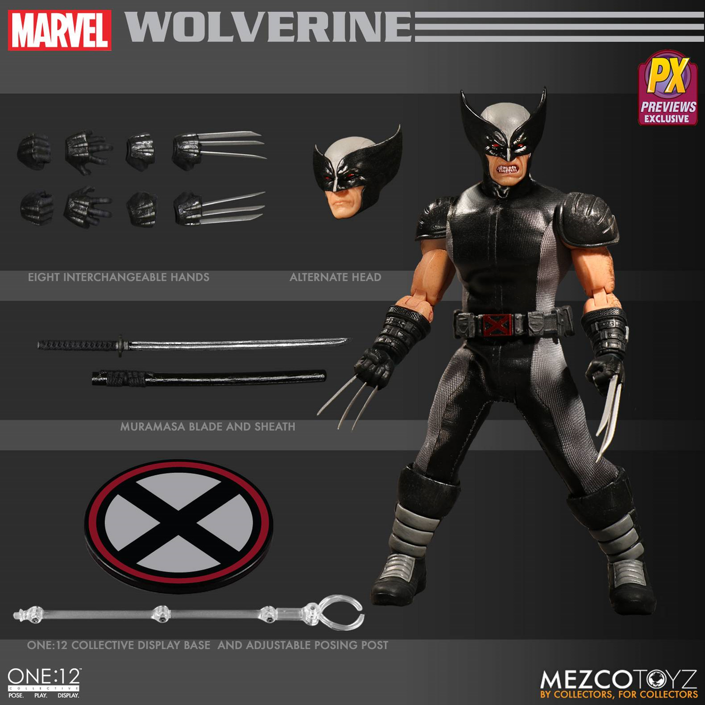 Wolverine One:12 PX - Marvel Mezco Toyz
