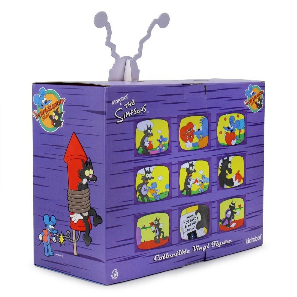 Itchy & Scratchy Vinyl Figures - The Simpsons Kidrobot