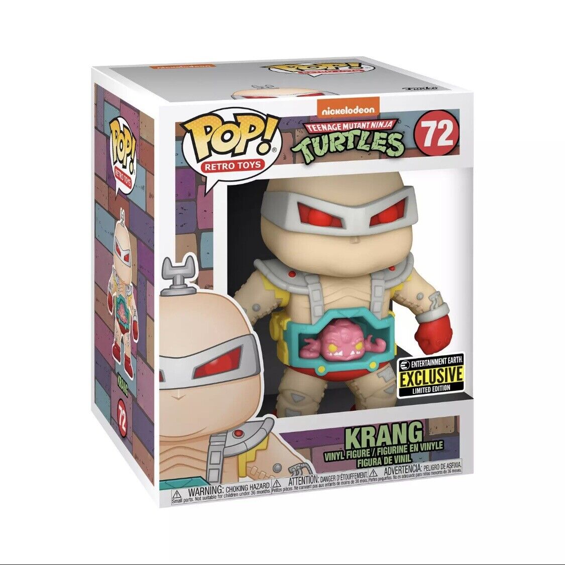 Krang 72 EE Exclusive - Funko Pop! Retro Toys