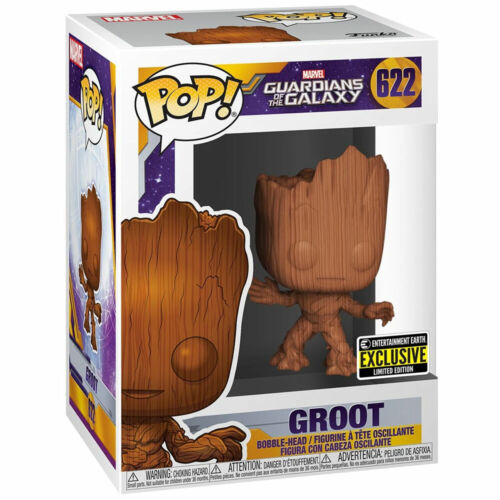Groot Wood Deco 622 EE Exclusive - Funko Pop! Guardians of the Galaxy
