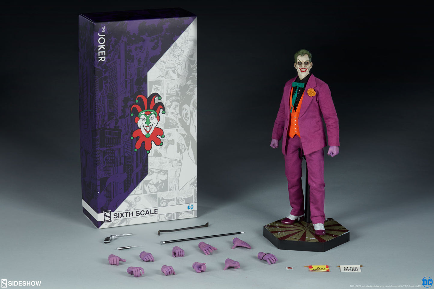 The Joker 1/6 - DC Comics Sideshow