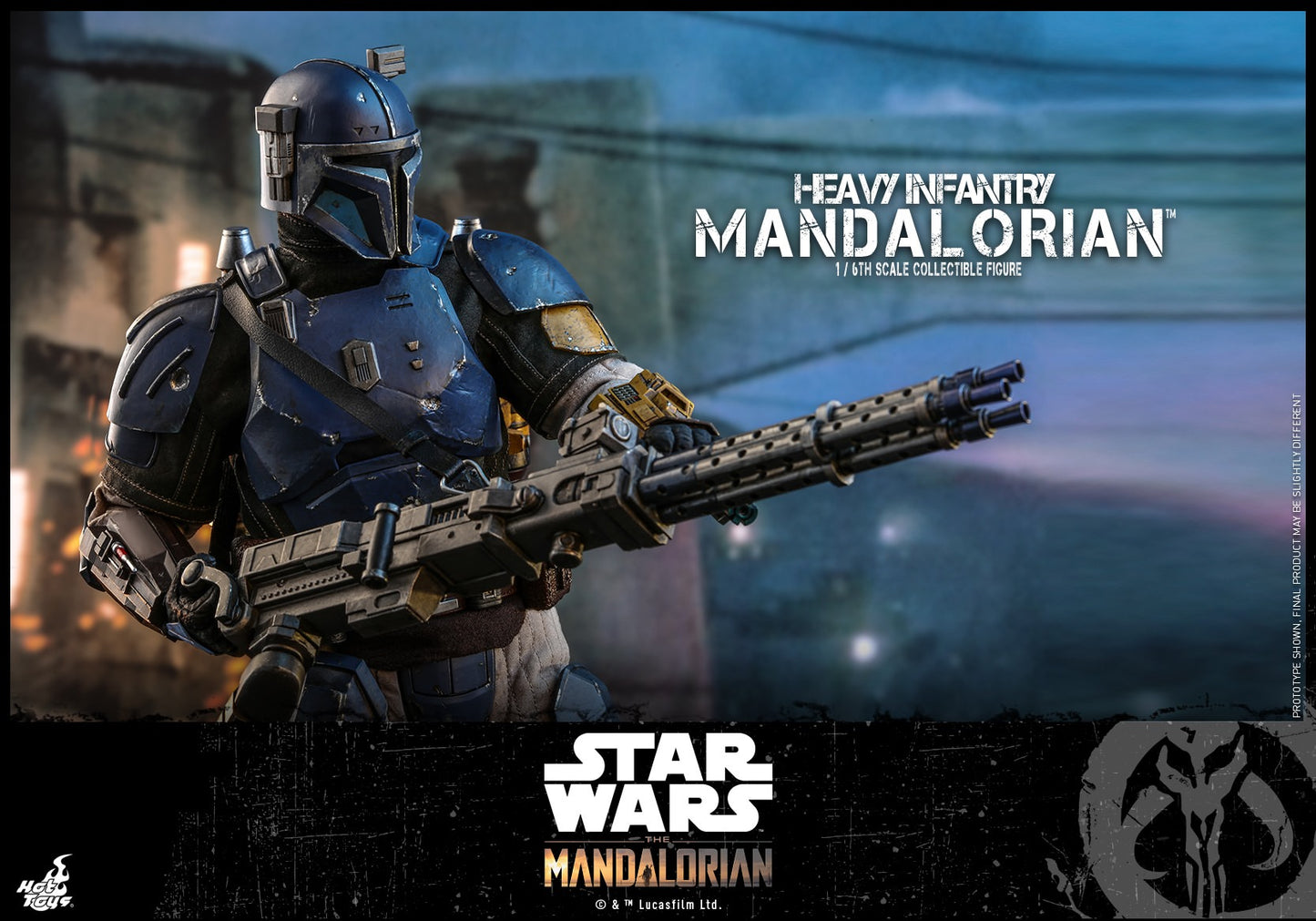 Heavy Infantry Mandalorian 1/6 - Star Wars: The Mandalorian Hot Toys