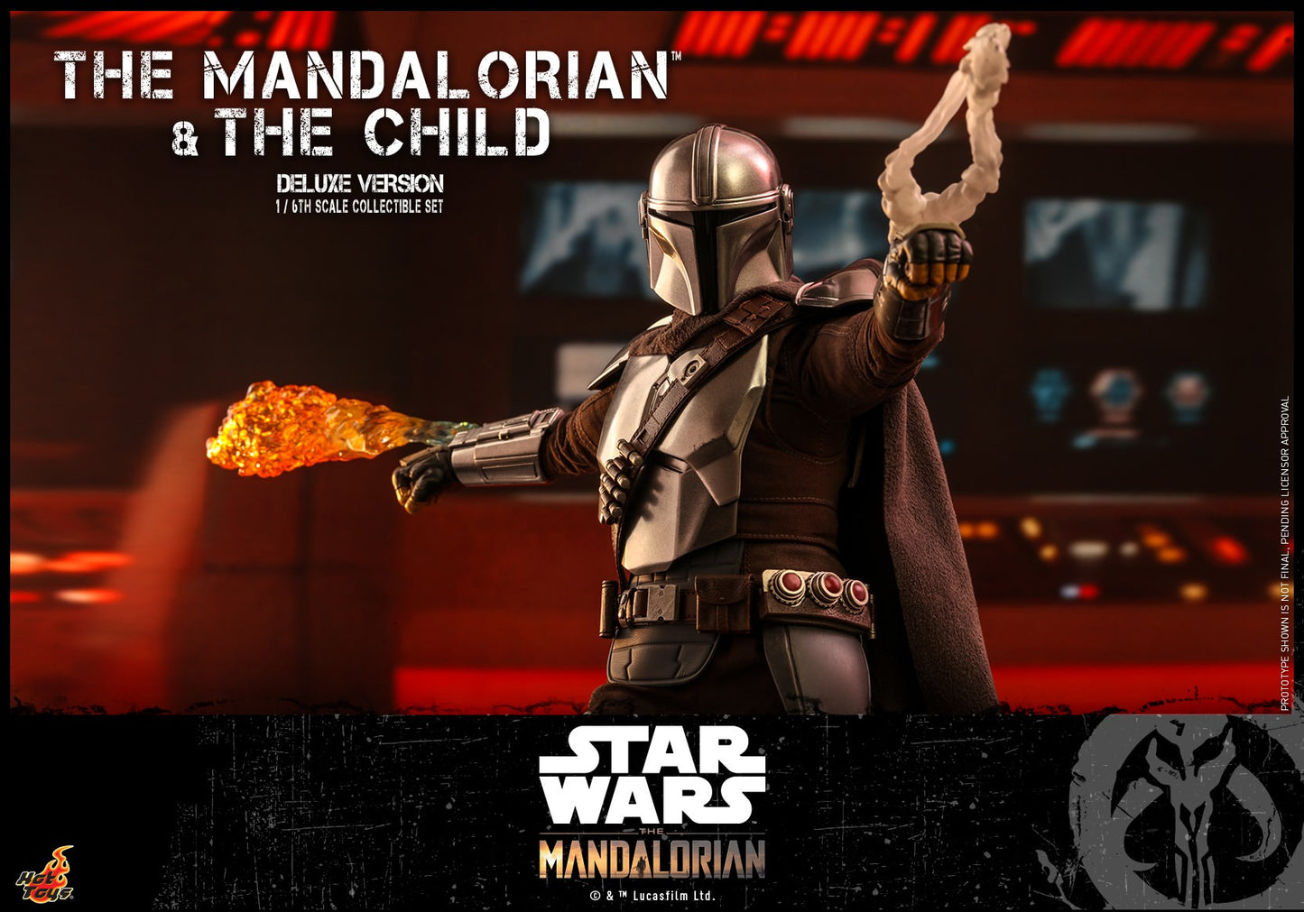 The Mandalorian & The Child Deluxe 1/6 - Star Wars: The Mandalorian Hot Toys