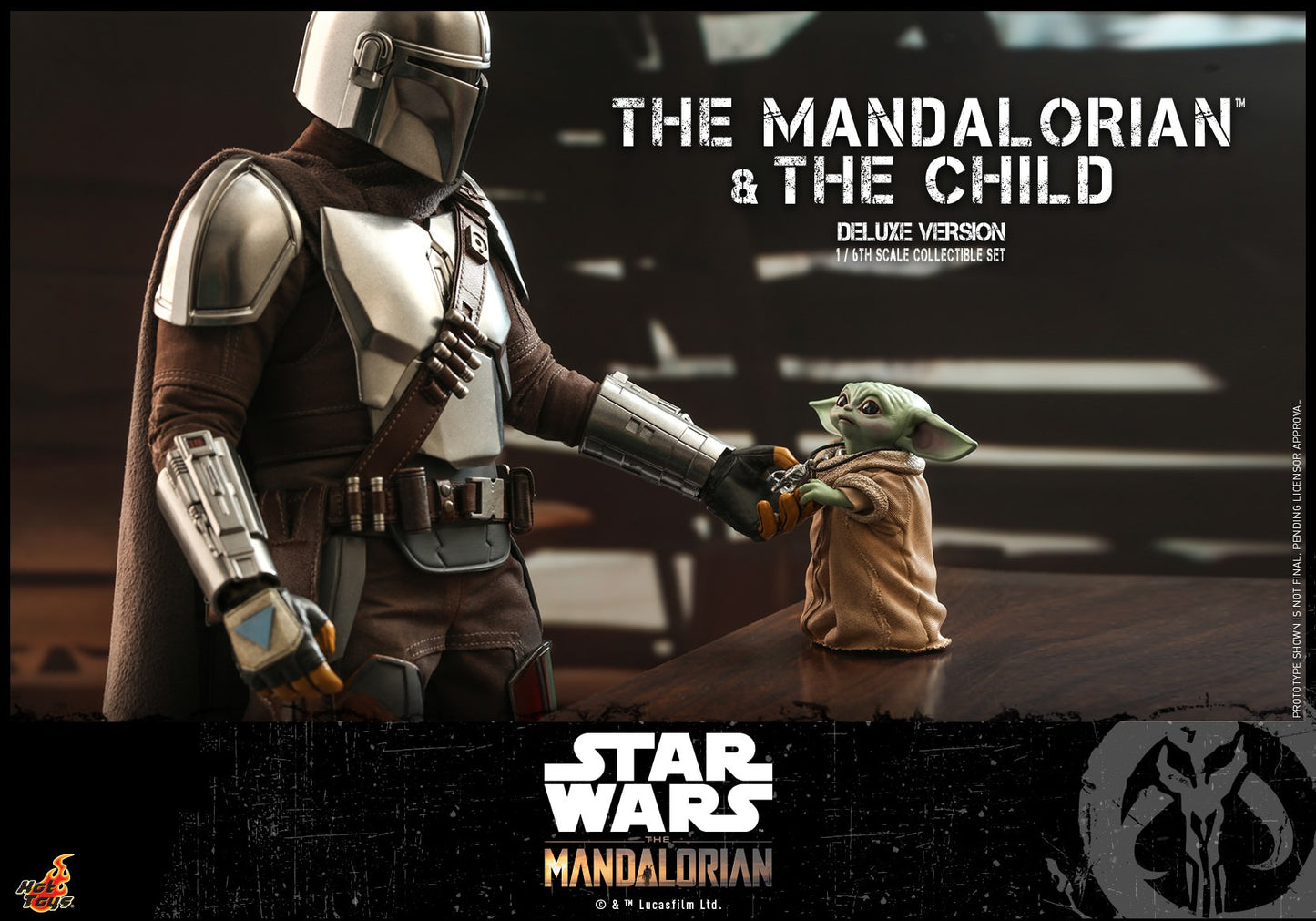 The Mandalorian & The Child Deluxe 1/6 - Star Wars: The Mandalorian Hot Toys