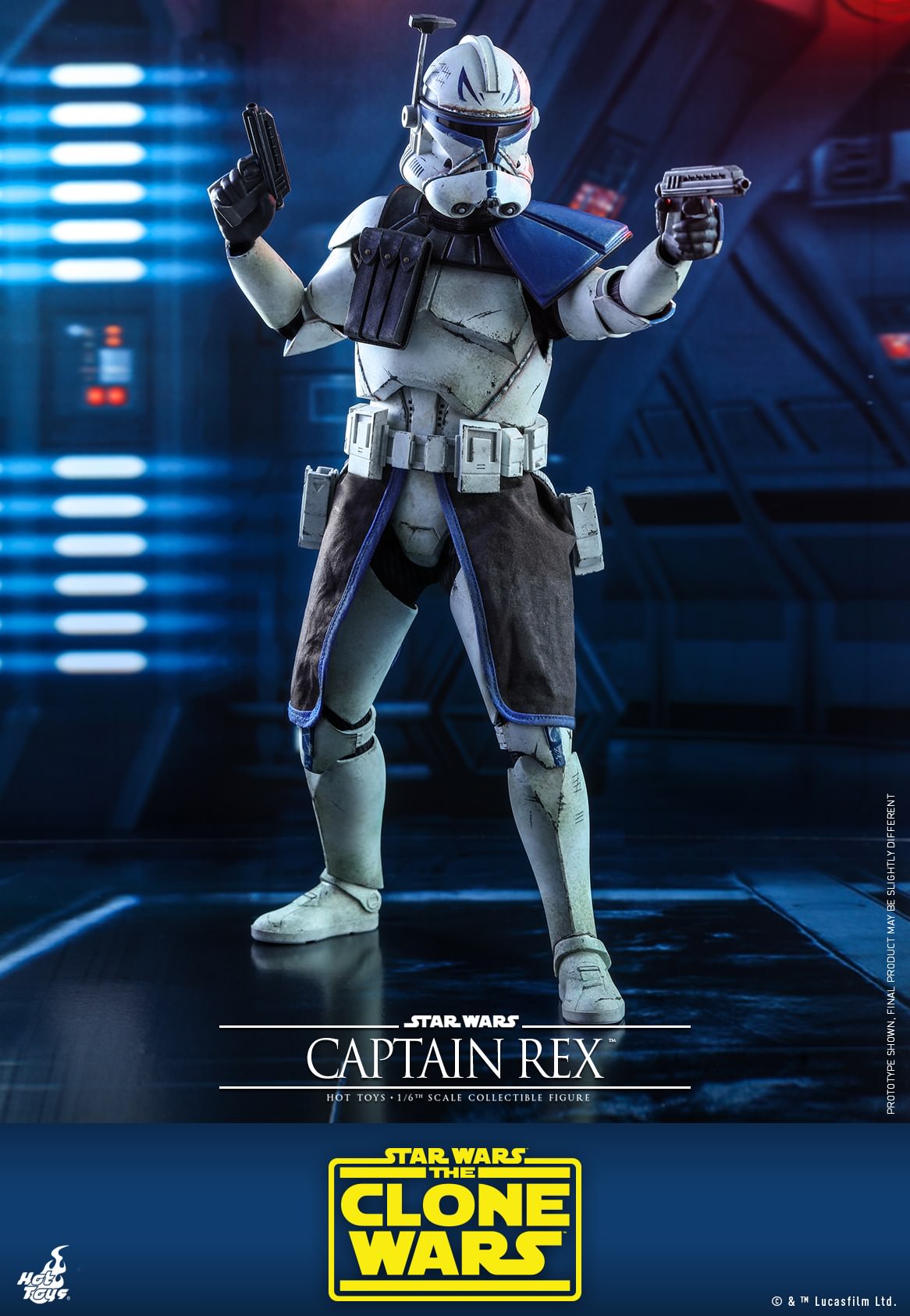 Captain Rex 1/6 - Star Wars: The Clone Wars Hot Toys