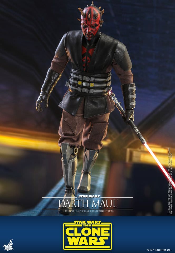 Darth Maul 1/6 - Star Wars: The Clone Wars Hot Toys