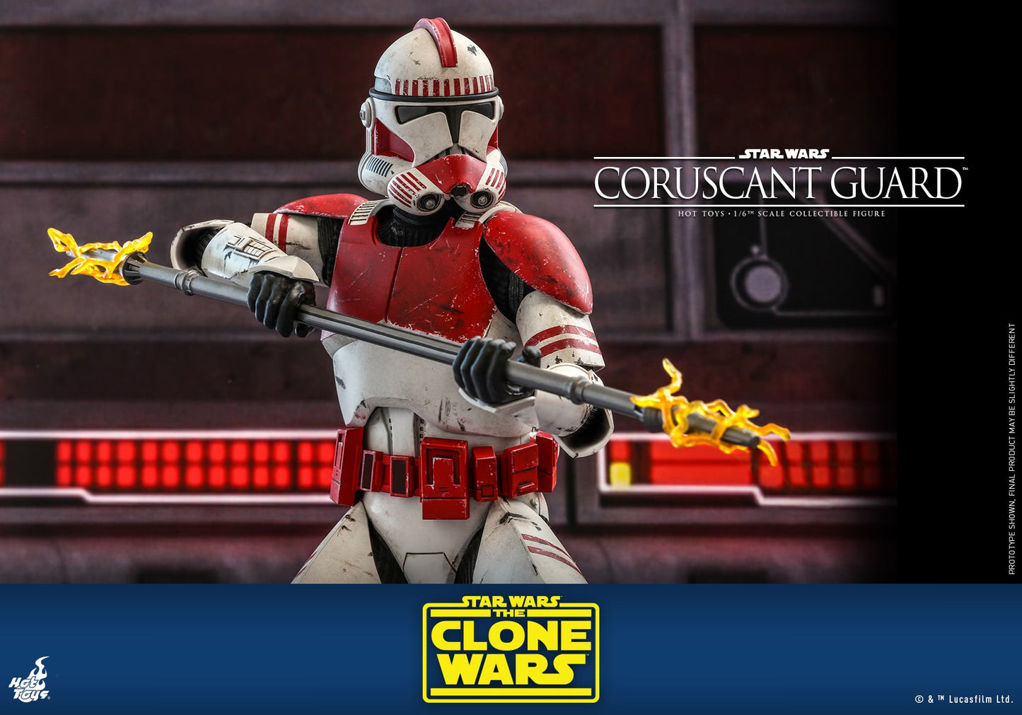 Coruscant Guard 1/6 - Star Wars: The Clone Wars Hot Toys
