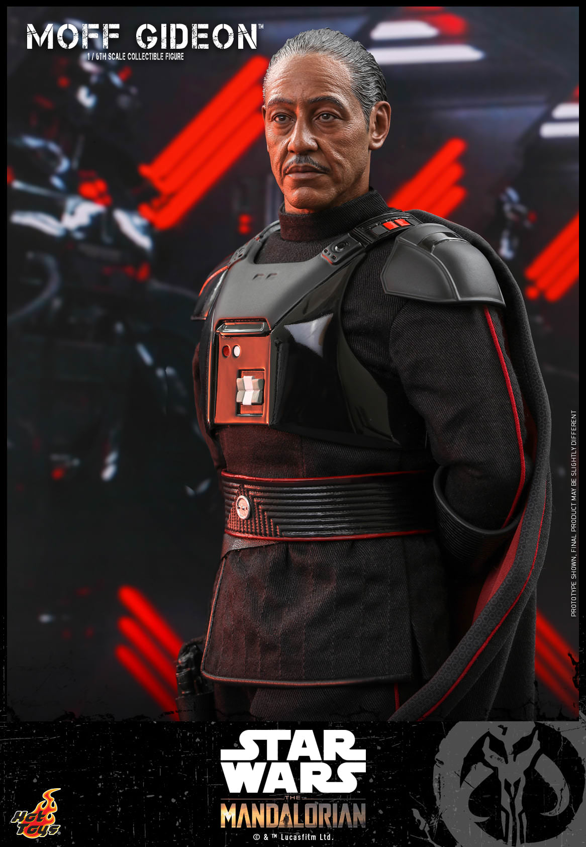 Moff Gideon 1/6 - Star Wars: The Mandalorian Hot Toys